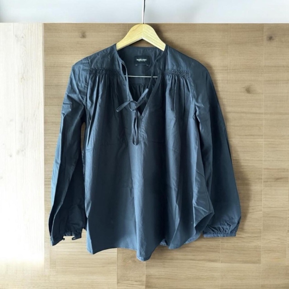 Rachel Comey Navy Blouse